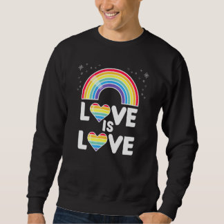 Sweatshirt L'amour est l'amour LGBT LGBTQ Gay CSD 5