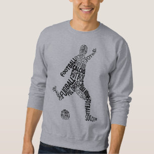 Sweatshirt Langues de football