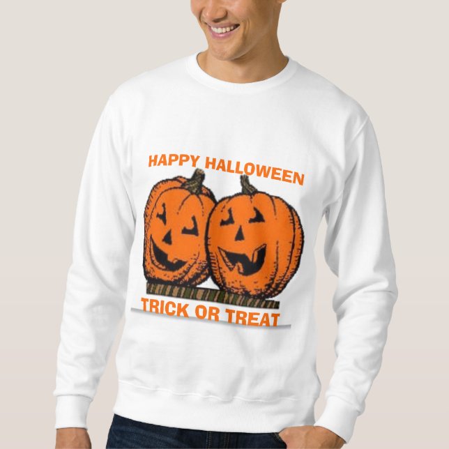 Sweatshirt Lanternes de Jack "o" (Devant)