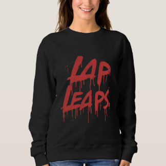 Sweatshirt "Lap Leaps"femme unique complet t-shirt mince