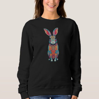 Sweatshirt Lapin coloré