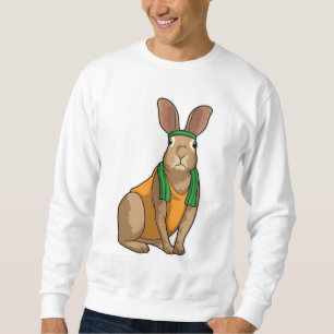 Sweatshirt Lapin comme coureur avec serviette