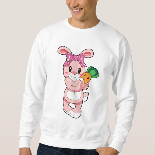 Sweatshirt Lapin comme jouet (Devant)