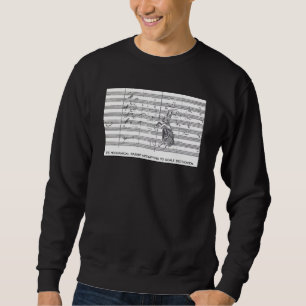 Sweatshirt Lapin mécanique et Beethoven