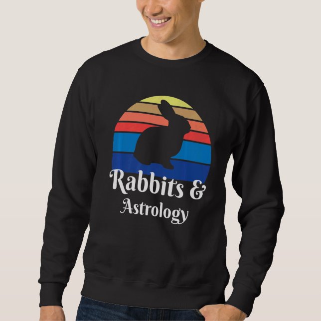 Sweatshirt Lapins Et Astrologie (Devant)