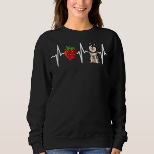 Sweatshirt Lapphund finlandais fraise Heartbeat Chig