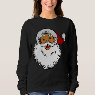 Sweatshirt latino-biracial santa claus