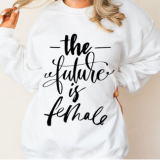 Sweatshirt L'avenir est féminin