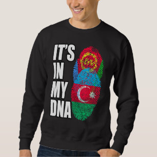 Sweatshirt L'Azerbaïdjan Et L'Érythrée Mélangent Le Patrimoin