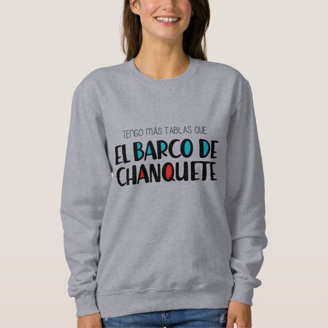 Sweatshirt Le bateau de Chanquete (Devant)