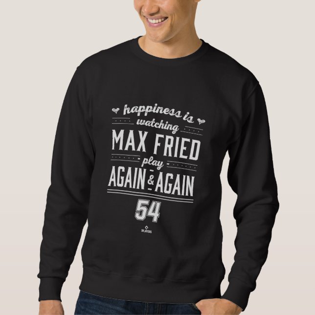Sweatshirt Le Bonheur Est De Regarder Max Fried (Devant)