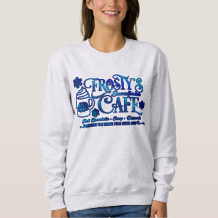 Sweatshirt Le café des flocons de neige de Frosty de Noël