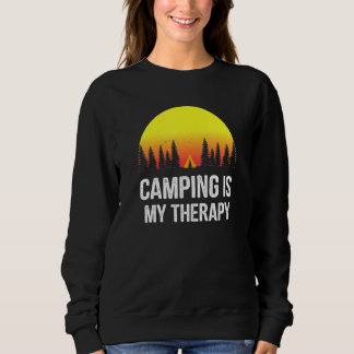 Sweatshirt Le camping est ma thérapie - Camping 1