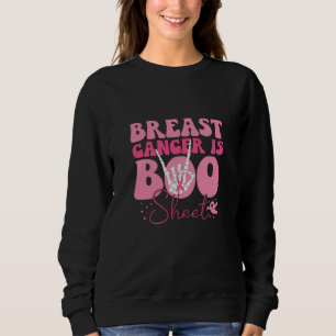 Sweatshirt Le cancer du sein est la feuille de bas Halloween 