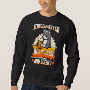 Sweatshirt Le chat de Schrodinger