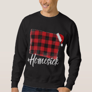 Sweatshirt Le Colorado Buffalo a planté #Homesick Christmas P