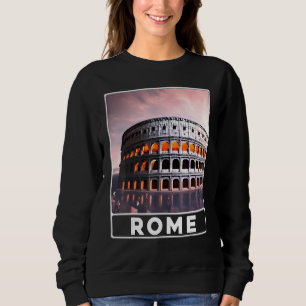 Sweatshirt Le Colosseum Rome Italie Souvenir