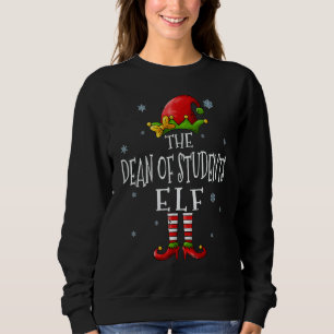 Sweatshirt Le Doyen Des Étudiants Elf Squad Drôle Joyeux Noël