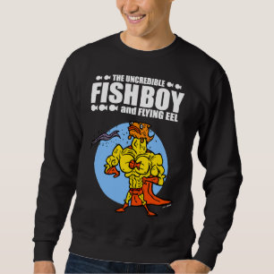 Sweatshirt Le Garçon De Poisson Incrédible Et L'Anneau Volant