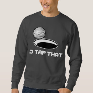 Sweatshirt Le golf I taperait cela