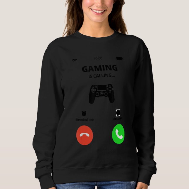 Sweatshirt Le Jeu Appelle (Devant)