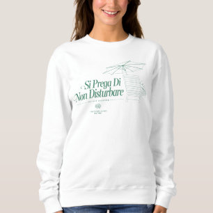 Sweatshirt Le Lotus Blanc Ne Disturbe Pas