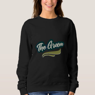 Sweatshirt Le Marié Hommes Rétro Marié Enterrement de Vie de