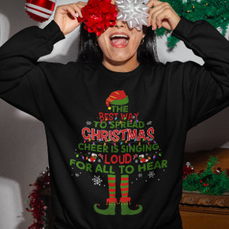 Sweatshirt Le Meilleur Moyen De Diffuser La Soirée De Noël