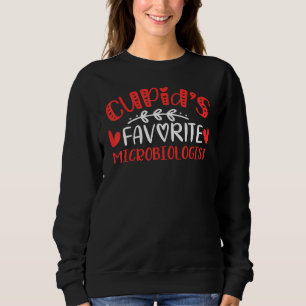 Sweatshirt Le Microbiologiste Favori De Cupid S Romance Me Co