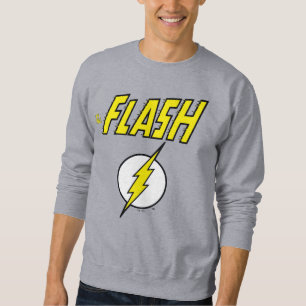 Sweatshirt Le nom Flash et logo d'éclair