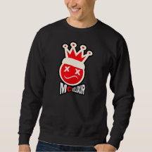 Le Roi Signature Logo de bal d'étudiants - rouge