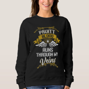 Sweatshirt Le Sang Pruiteux Traverse Mes Veines