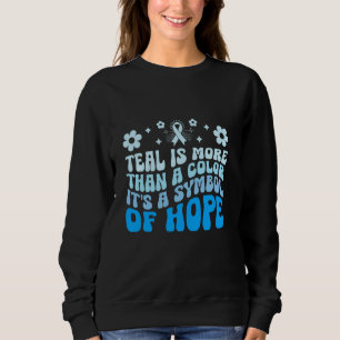 Sweatshirt Le sarcelle est plus qu'une couleur, c'est un symb