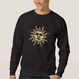 SWEATSHIRT LE SOLEIL DE GRAVURE SUR BOIS