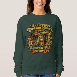 Sweatshirt Le sweat-shirt basique Groovy Dream Shack pour fem