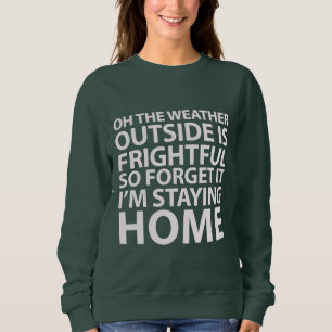 Sweatshirt Le temps est chandail terrible
