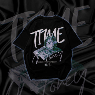 Sweatshirt Le temps est de l'argent - Streetwear Hustle Graph