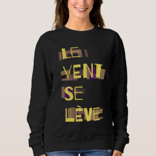 Sweatshirt Le Vent Se Leve, français
