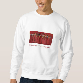 Sweatshirt Le Winettes, célébrant les femmes qui boivent
