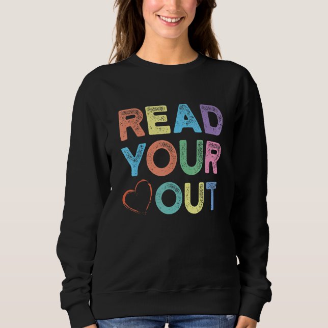 Sweatshirt Lecteurs   Lecture   Le professeur lit dans votre  (Devant)
