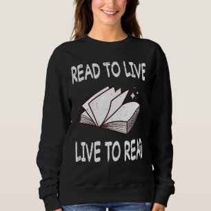 Sweatshirt Lecture Livre Littérature Bibliothèque Livres Lect