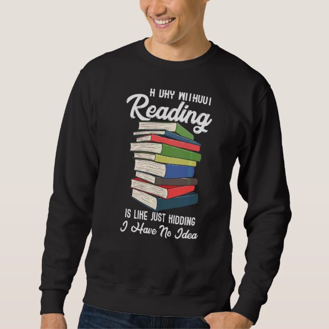Sweatshirt Lecture Lover Librairie (Devant)