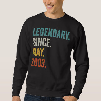 Sweatshirt Légendaire depuis mai 2003 19e anniversaire