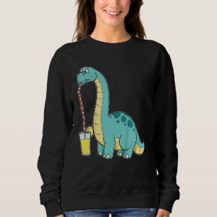Sweatshirt Lemonade Dinosaure Soda Pop Dino Brontosaurus