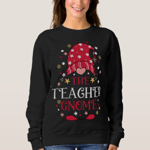 Sweatshirt L'enseignant Gnome Funny Noël Gnomes Famille Ma