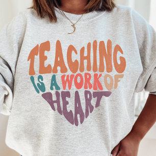 Sweatshirt L'enseignement est une oeuvre de l'enseignant du c