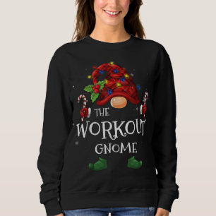 Sweatshirt L'entraînement Buffalo Gnome Plaid Christmas Tree 