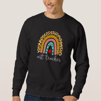 Sweatshirt Leopard Rainbow, Professeur D'Art À L'École