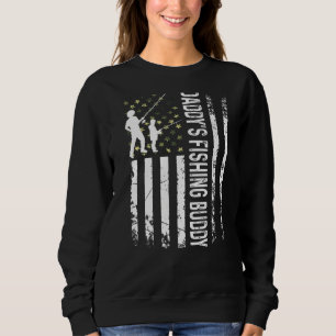 Sweatshirt L'équipe du jeune pêcheur père de père de famille