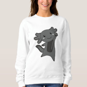 Sweatshirt Les Amateurs D'Axolotl Les Beaux Animaux Pour Les
